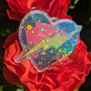 Shock Treatment Acrylic Keychain