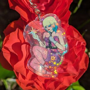 Caroline Kingsbury Acrylic Keychain